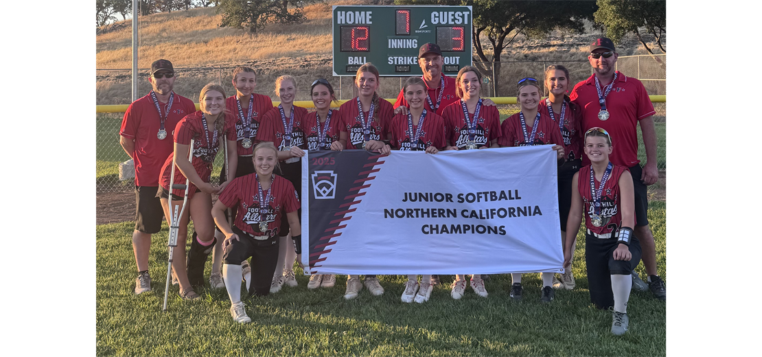2025 Junior Softball Northern California Champions