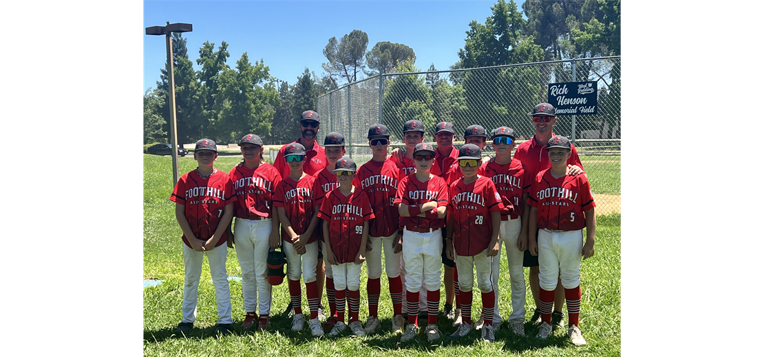 2025 Baseball All Stars Ages 10-12
