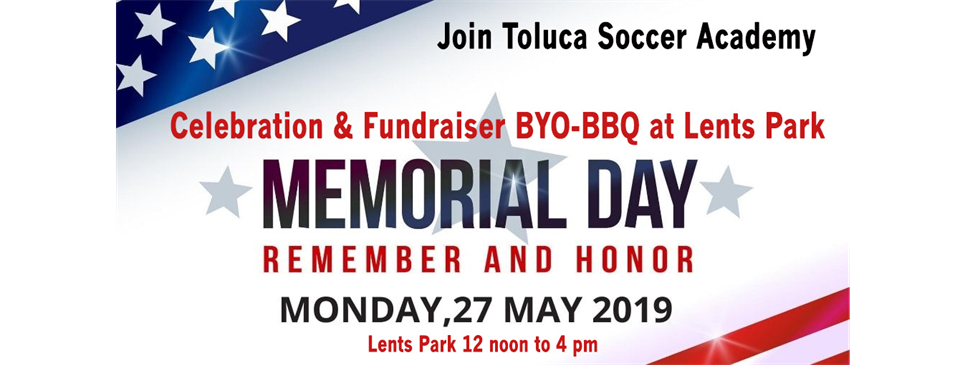Memorial Day BYO-BBQ and Fundraiser