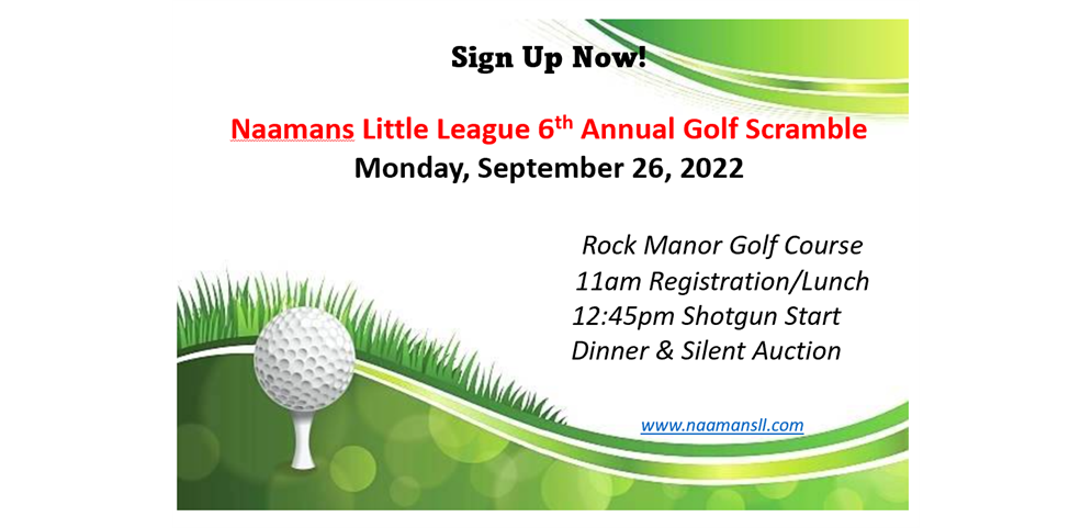 6th Annual NLL Golf Scramble! 