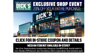 Dick's Sporting Goods - NLL Coupon - March 4-7