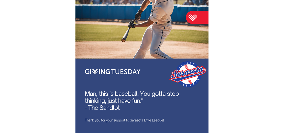 Sarasota Little League Giving Tuesday 2024