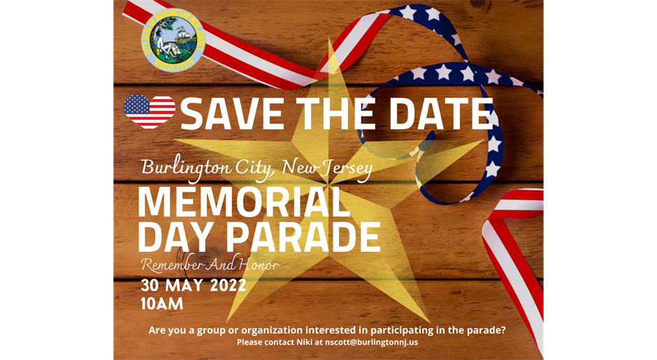 Memorial Day Parade, Monday, May 30th 