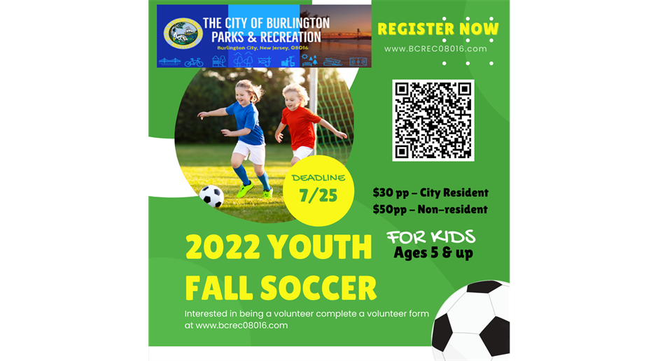 2022 Fall Soccer Sign-up
