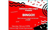 Bingo 2/8/2020 at HHS 6pm-9pm