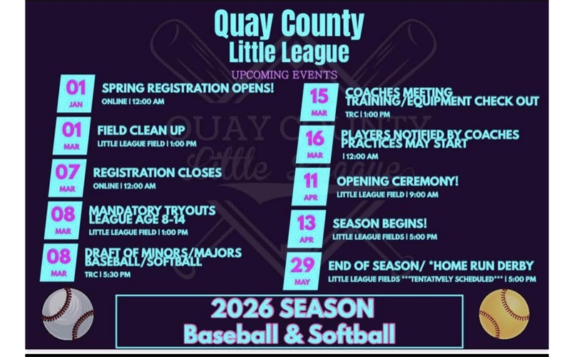 2026 Upcoming Events QCLL