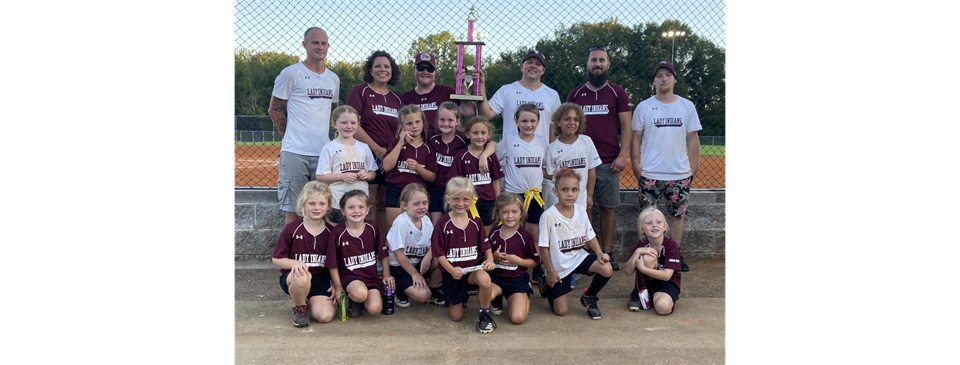 6u Lady Indians 2020 Year of the quarantine tournament