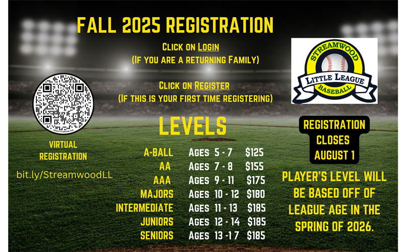 Fall Ball Registration