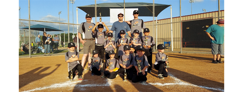 Burnet’s end of season tournament tball 2nd place