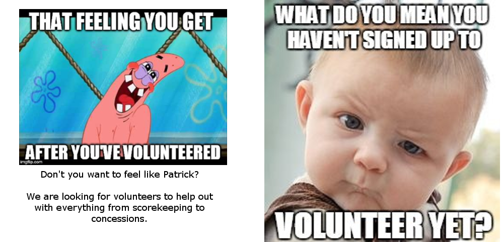 Calling All Volunteers