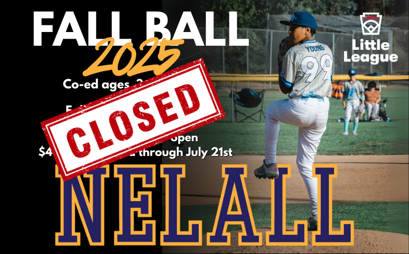 Fall Ball 2025 Registration CLOSED!