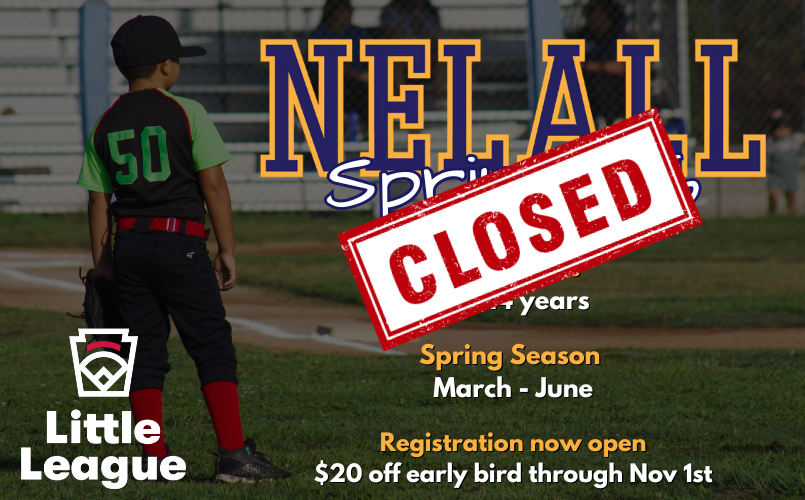 Spring Registration Closed