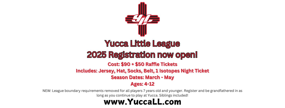 2025 Spring Registration now open!