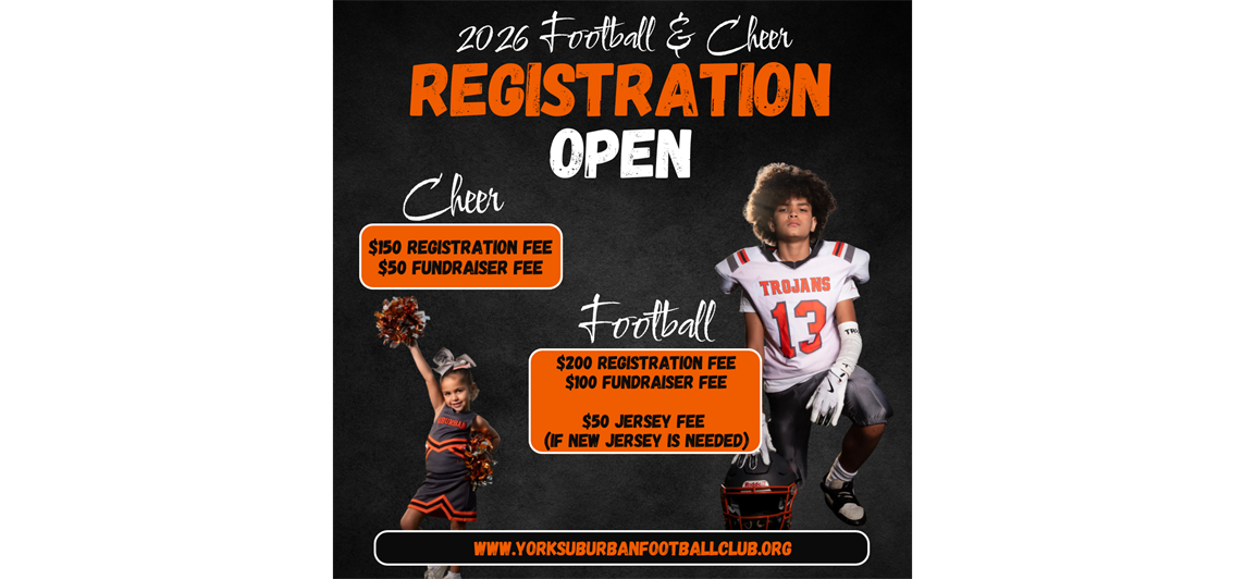 2026 Registration Open