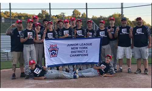 2018 Junior League District 2 champs
