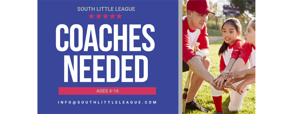 Coaches Needed