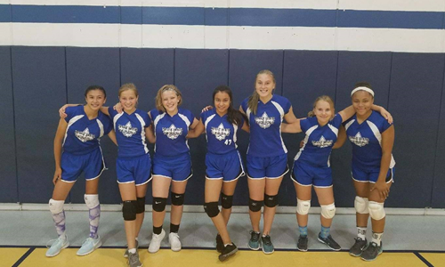 8th Grade Girls' Volleyball 2017