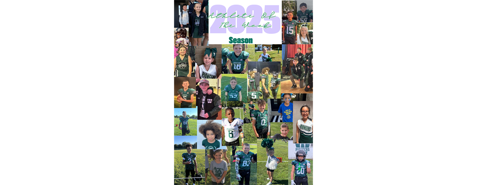 2025 Athletes of the Week