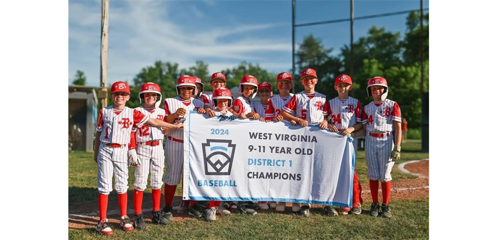 2024 District 1 9-11 Baseball Champions