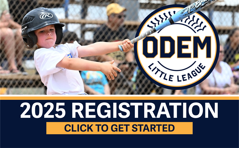 2025 Odem Little League Registration