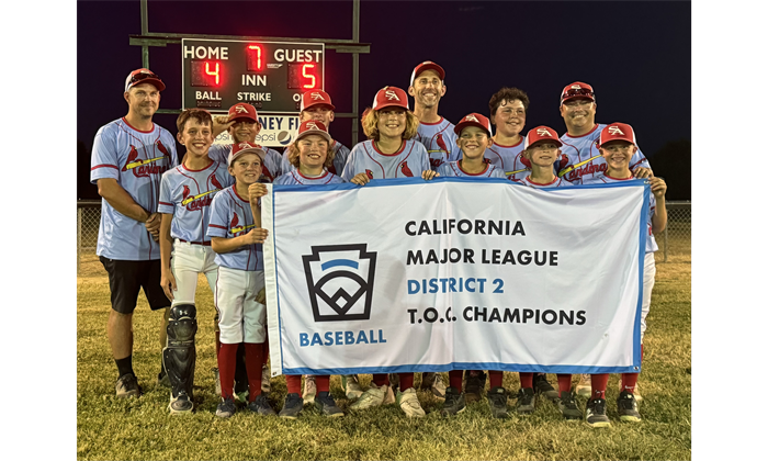 2024 Baseball District 2 TOC Champions: SA Cardinals