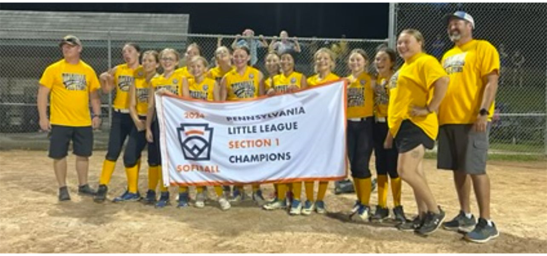 Titusville - Little League Softball Section 1 Champions - Finishes 1-2 at States