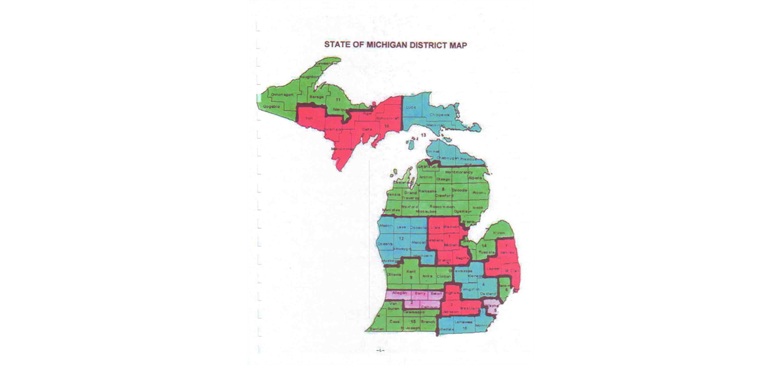 Michigan Little League Districts