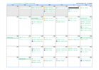 Master Calendar