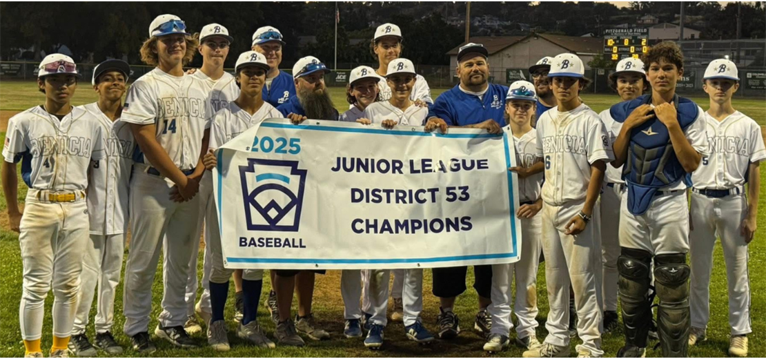 BENICIA - Juniors District 53 Champions!