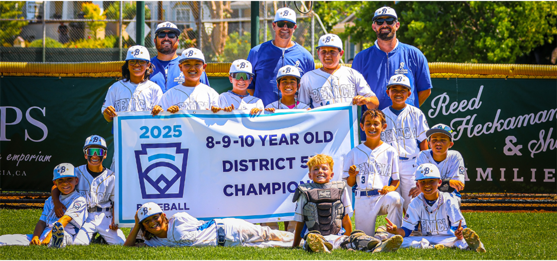 BENICIA - 8-9-10 District 53 Champions!