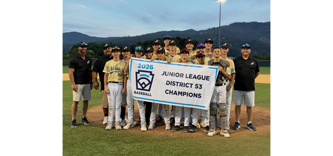 Napa American - Juniors District 53 Champions!