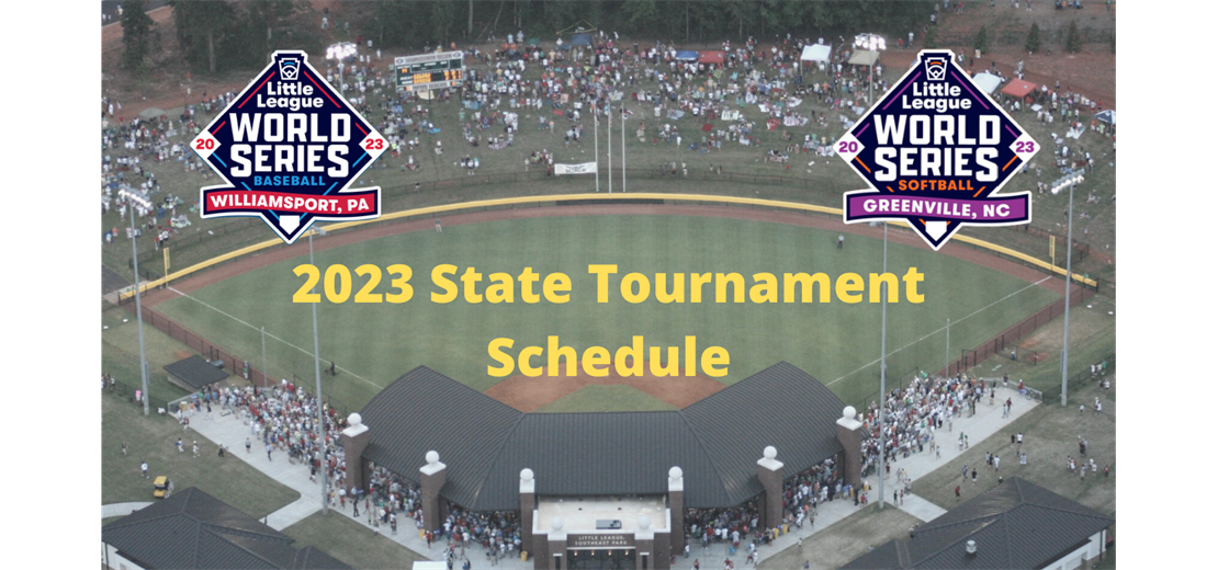 State Tournament Schedule/Information