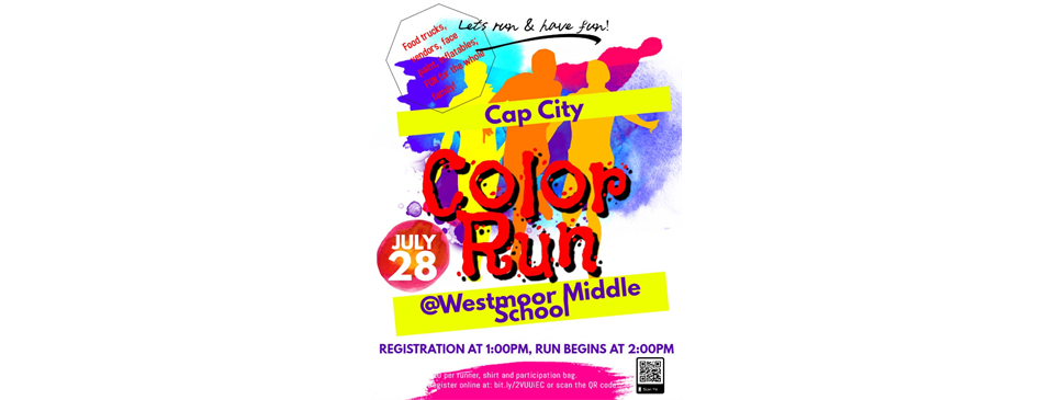 2019 Color Run brought to you by Cap City