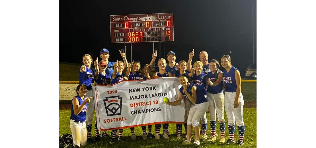 2024 12 Year Old Softball District 18 Champions - Pearl River