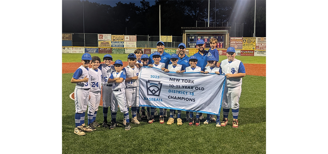 2025 11 Year Old Baseball Champions - Stony Point