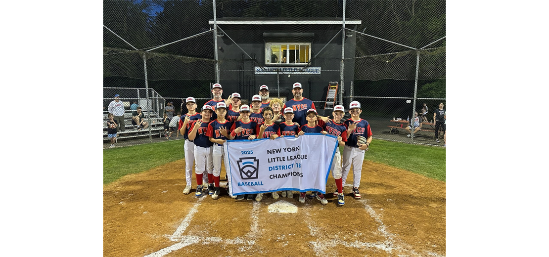 2025 12 Year Old Baseball Champions - Nyack-Valley Cottage-Congers