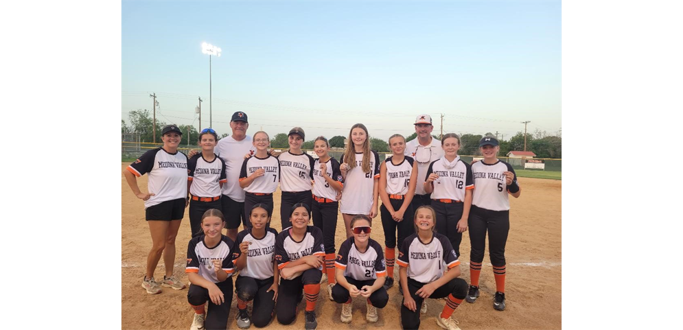 Medina Valley Major Softball Sect 3 Runner Ups 2024