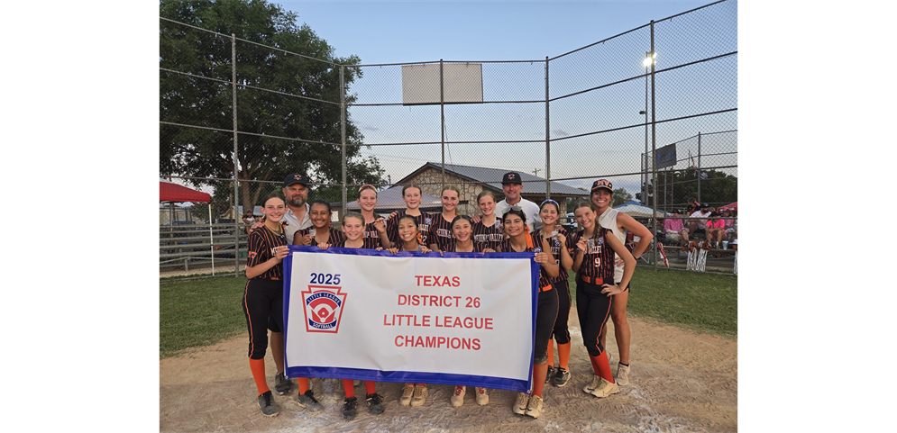 Medina  Valley Little League Softball District Champions 2025 