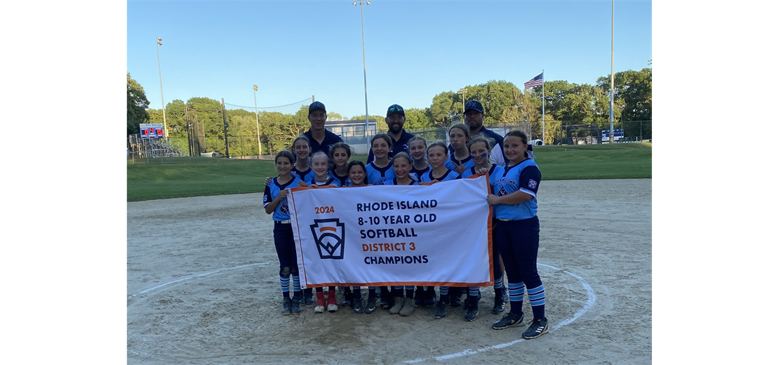 2024 South Kingstown 10’s Softball District 3 Champions 