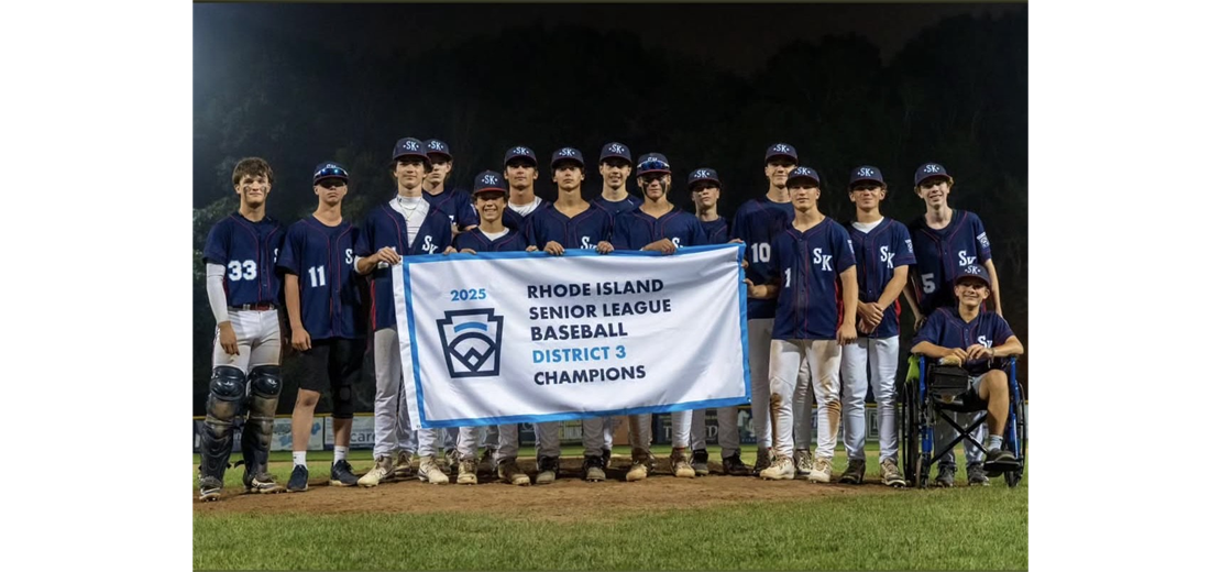 2025 South Kingstown Senior Baseball District Champions