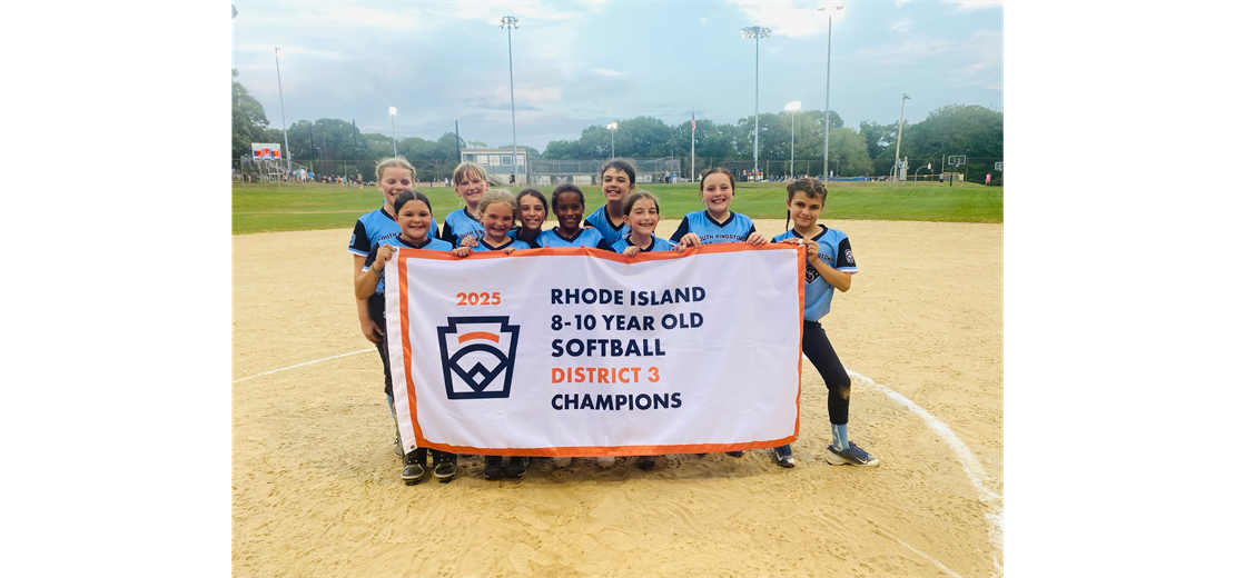 2025 South Kingstown 10’s Softball District Champions