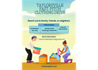 Clothing drive fundraiser