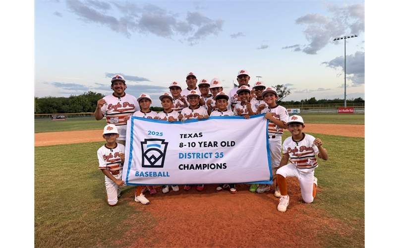 DISTRICT 35 8-10 BASEBALL CHAMPS