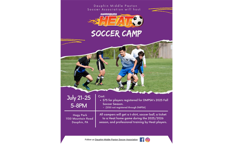 2025 Harrisburg Heat Camp July 21-25