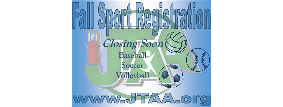 Register now for Fall Sports