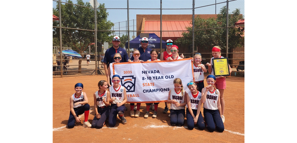 2025 8-10 Division Softball Nevada State Champions:  Washoe Little League