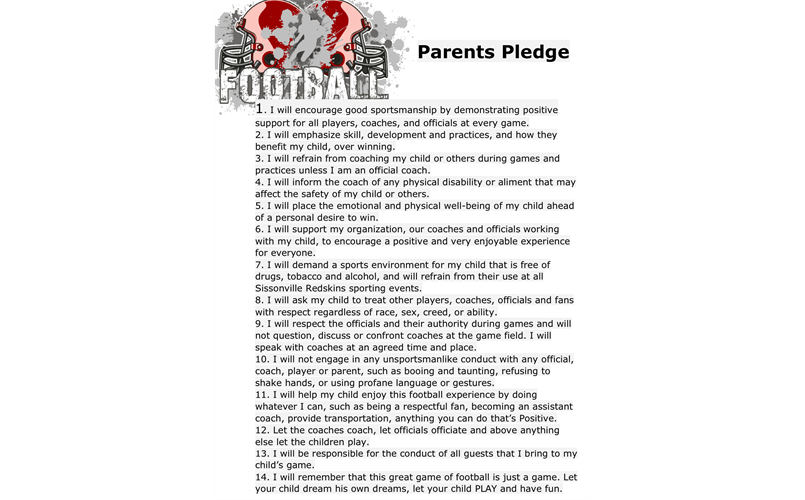 Parents Pledge