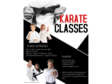 Karate - January 2022