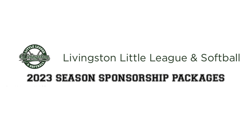 Livingston Little League & Softball Sponsorship Packages!