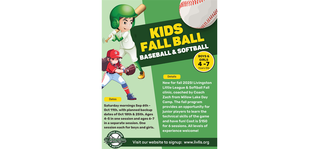 Kids Fall Ball - Ages 4-7